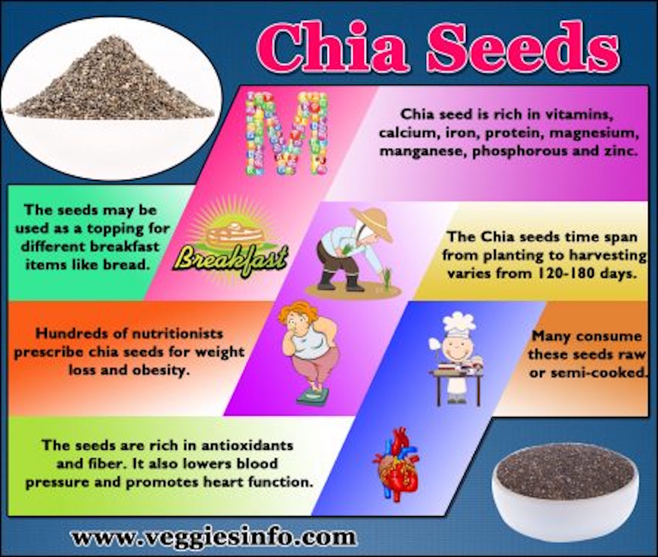 Chia Seeds - 20 Health Benefits