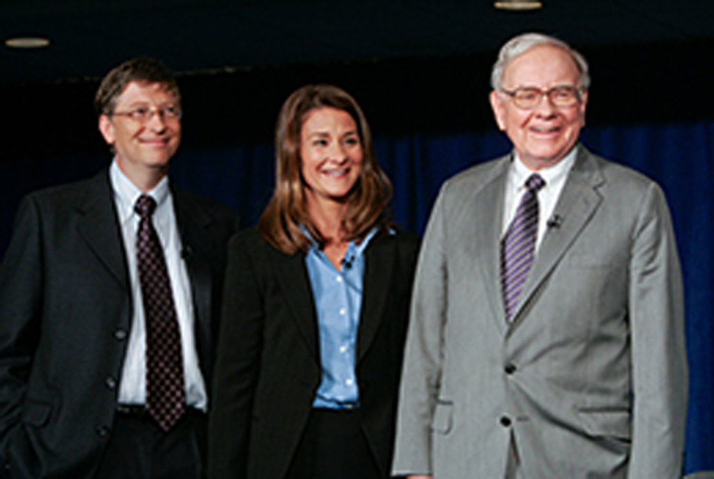 Gates Buffett Announcement: Warren Buffett, Melinda French Gates